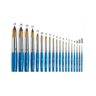 Winsor & Newton Artist Round Single Brushes For Watercolour Cotman Series 111 The Stationers